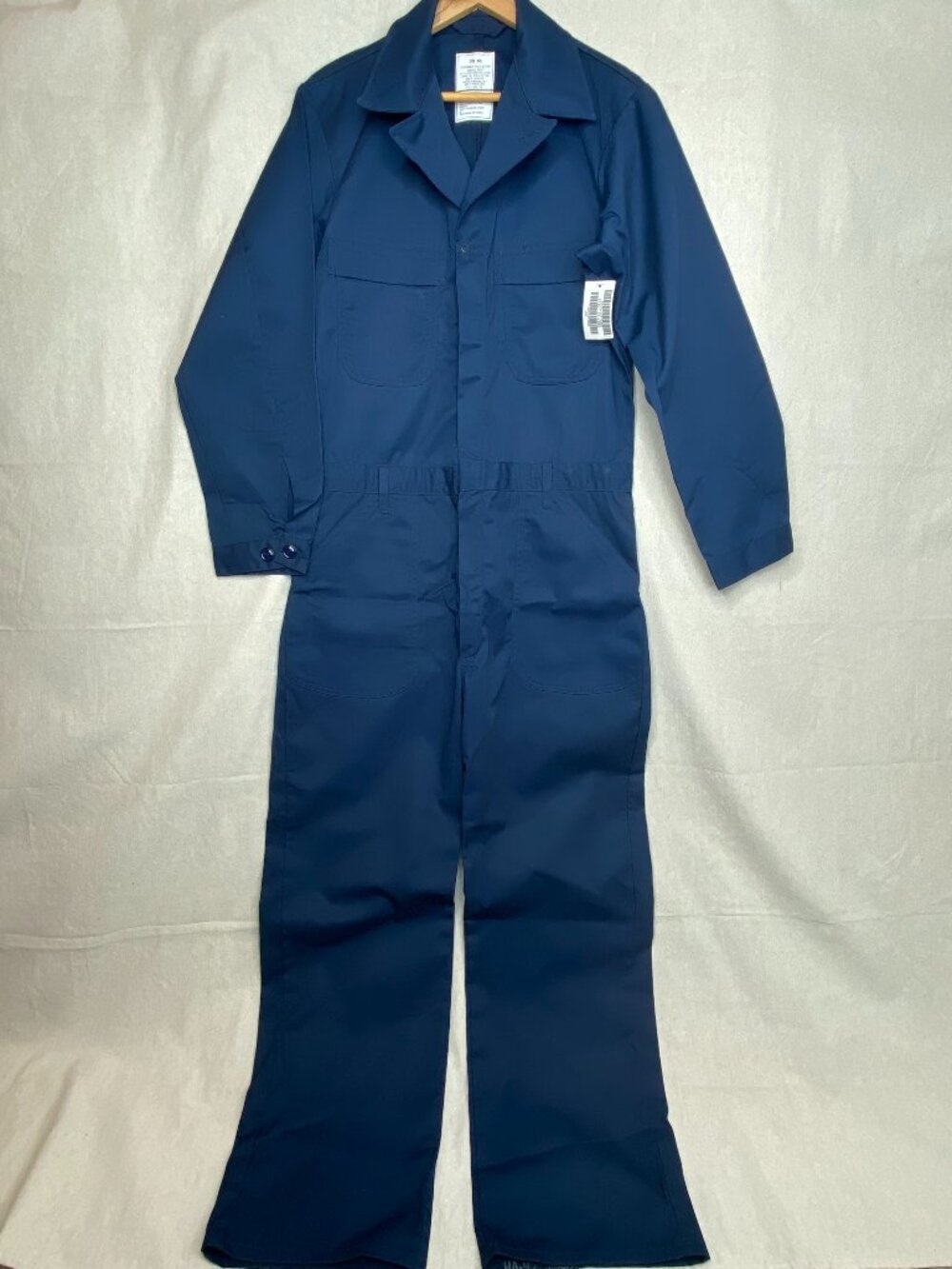 US Military Blue Utility Coverall 40L Model NSN: 8405-01-057-3489 - NWT